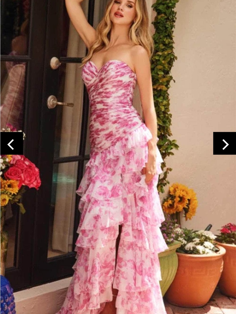 Ava Presley Pink Prom dress